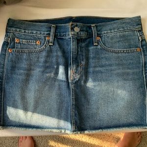 Levis denim skirt